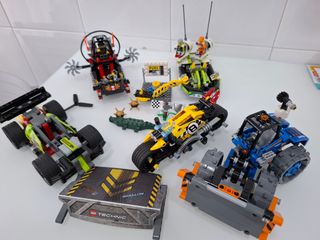 Lote Vehículos Lego. Buen Estado.