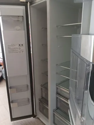 Frigorífico americano acero inoxidable