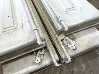 4 Porticones madera maciza