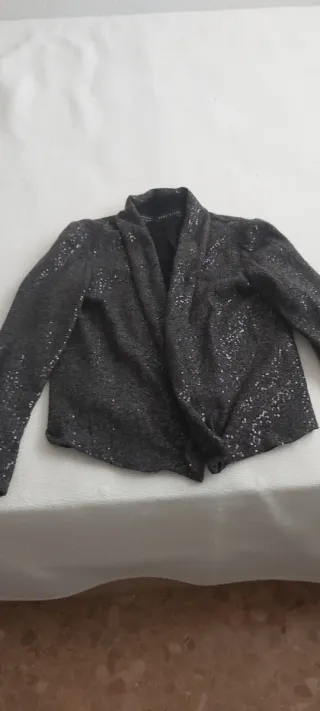 Chaqueta Zara lentejuelas S