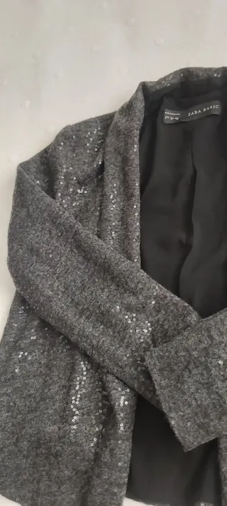 Chaqueta Zara lentejuelas S