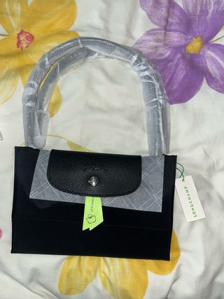 Bolso Longchamp Negro Plegable