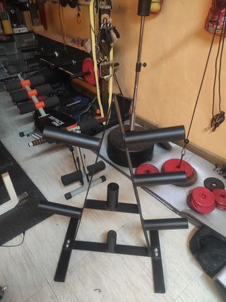 Soporte para discos olímpicos