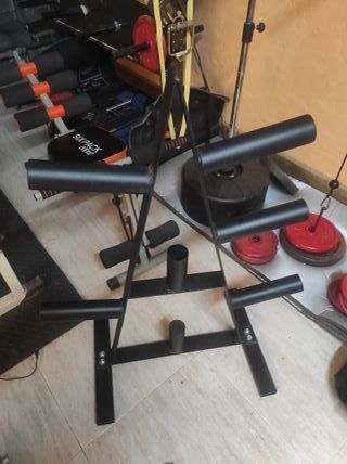 Soporte para discos olímpicos