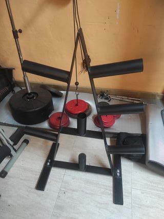 Soporte para discos olímpicos