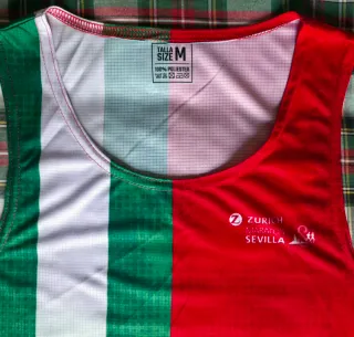 Camiseta Maratón Sevilla 2026 Talla M sin estrenar