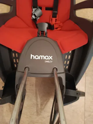 Hamax Smiley Silla Portabebés Bicicleta