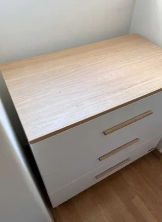 Cómoda Micuna 3 cajones - ¡En perfecto estado!