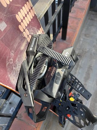 Tabla Snowboard con Fijaciones