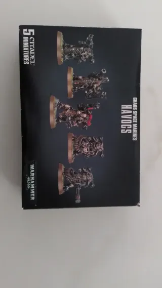 Caja Warhammer 40k Chaos Havocs Nueva a estrenar!