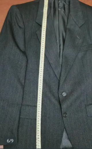 Traje de vestir gris