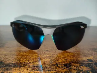 Occhiali da sole Polaroid neri e verdi