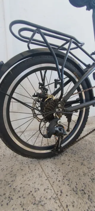 Bicicleta Plegable Frenos a Disco