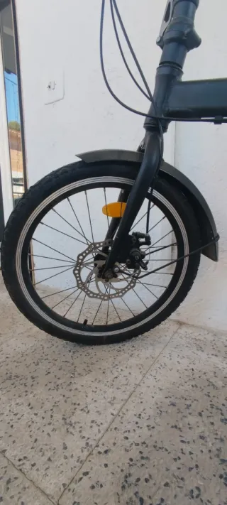Bicicleta Plegable Frenos a Disco