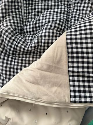 Saco para carrito de bebé con estrellas