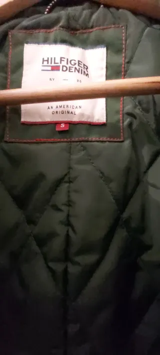 Cazadora Tommy Hilfiger verde mujer