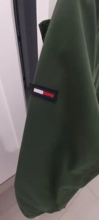 Cazadora Tommy Hilfiger verde mujer