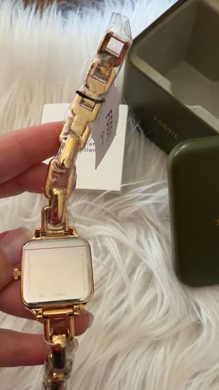 Reloj Fossil Dorado Mujer