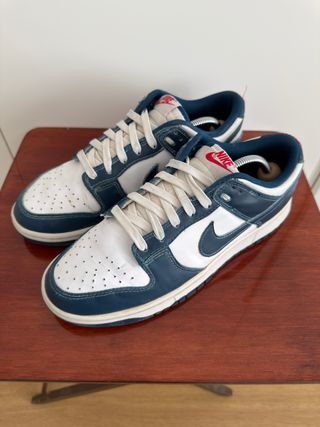 Nike Dunk Low Azul y Blanco