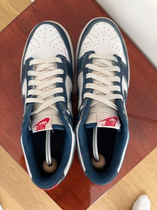 Nike Dunk Low Azul y Blanco