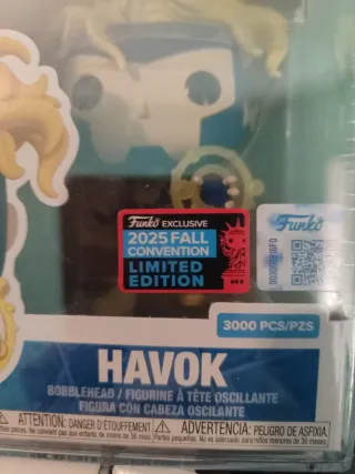 Funko Pop Havok X-Men 1549 Edición Limitada