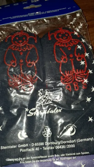 Lote calcetines sonajero bebé Sternthaler