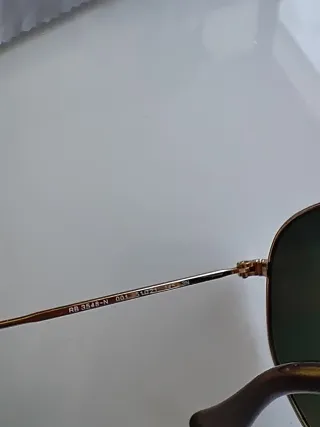 Gafas de sol Ray-Ban Hexagonal Dorado/Verde