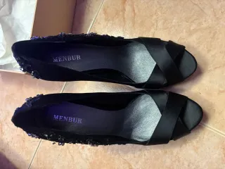 Zapatos de fiesta Menbur negros