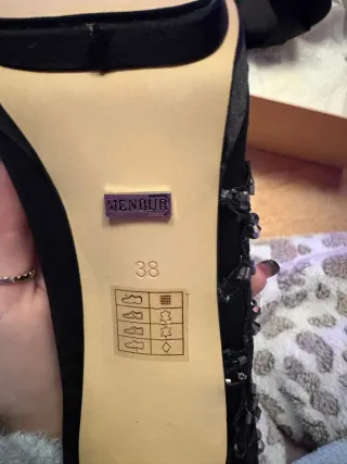 Zapatos de fiesta Menbur negros