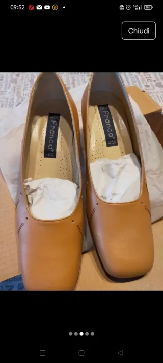 Décolleté in vera pelle NUOVE