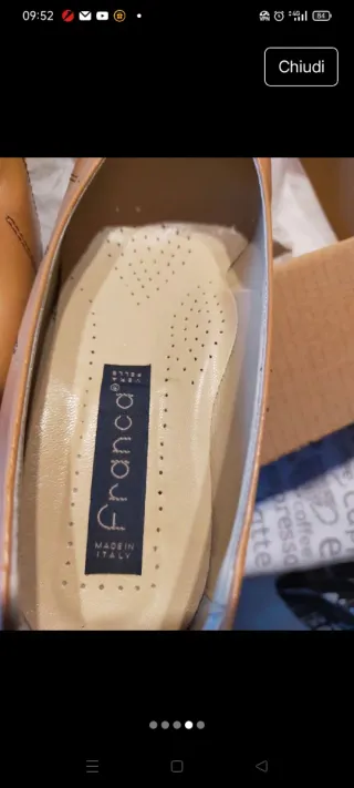 Décolleté in vera pelle NUOVE