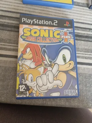 Lote 6 Videojuegos PS2: Sonic, Los Increíbles, Pit