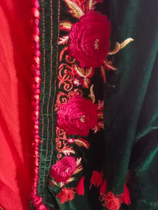 Casaca de terciopelo