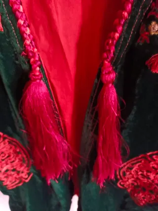 Casaca de terciopelo