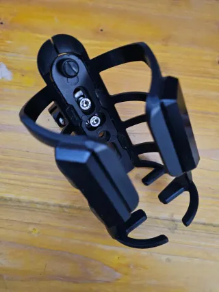 Soporte botella negro