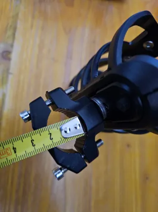 Soporte botella negro