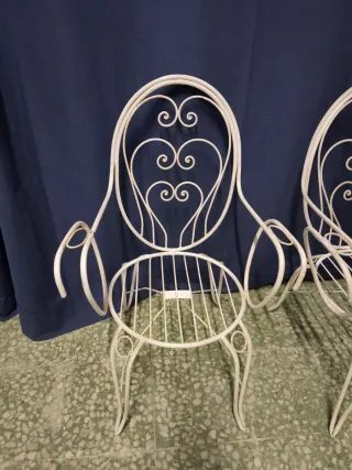 Conjunto mesa y butacas jardín