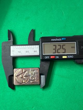 L#561 Tres Lingotes de bismuto puro .999