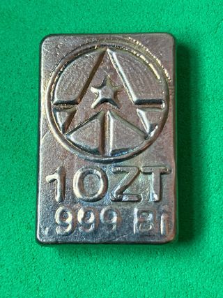 L#561 Tres Lingotes de bismuto puro .999