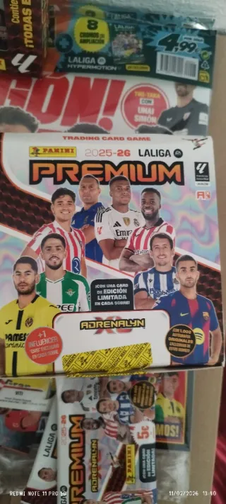 Panini Adrenalyn Premium La Liga 2025-26