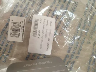 Saco Arrullo Tuc Tuc Estrellas Rosa