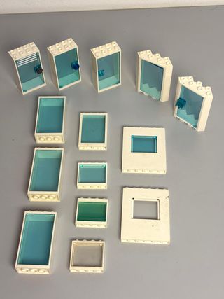 Lego Porte Finestre Pannelli Muri City Friends