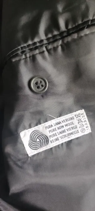 Giacca uomo in pura lana vergine