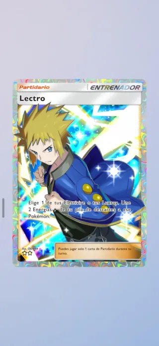 Carta pokemon tgc entrenadores