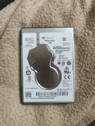 Disco Duro Seagate 1TB Mobile HDD Super slim