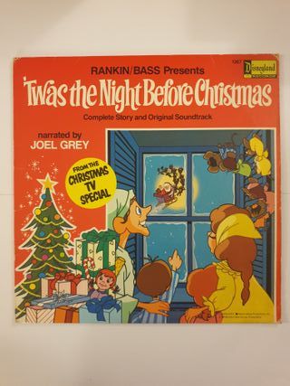 LP Twas The Night Before Christmas - Joel Grey