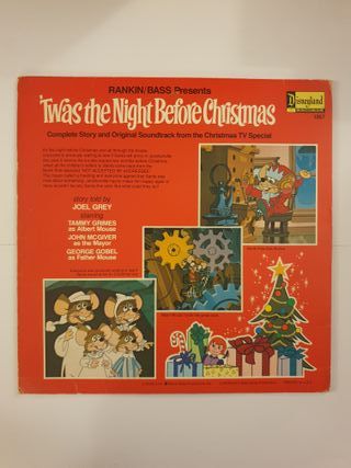 LP Twas The Night Before Christmas - Joel Grey