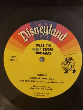 LP Twas The Night Before Christmas - Joel Grey