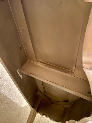 Mesa de madera estilo barroco