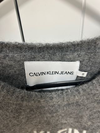 Jersey Calvin Klein Jeans Gris Talla S